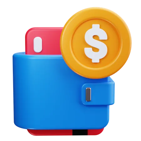 Wallet  3D Icon