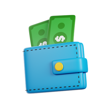 Wallet  3D Icon