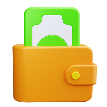 Wallet  3D Icon