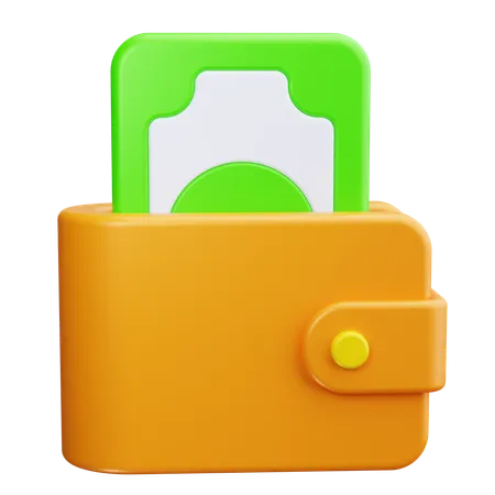 Wallet  3D Icon