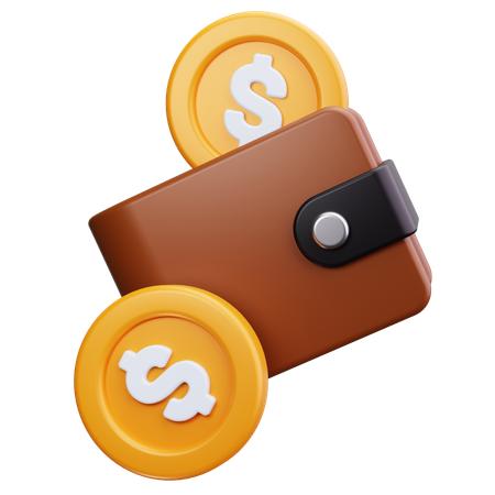 Wallet  3D Icon