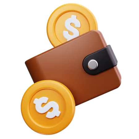 Wallet  3D Icon