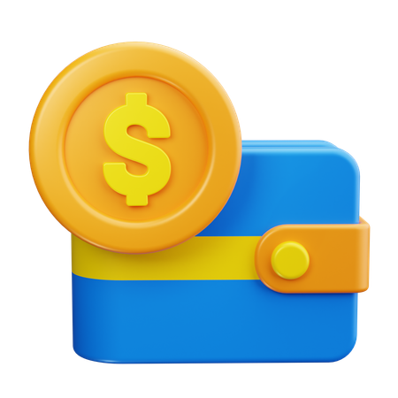 Wallet  3D Icon