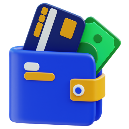 Wallet  3D Icon