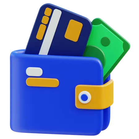 Wallet  3D Icon