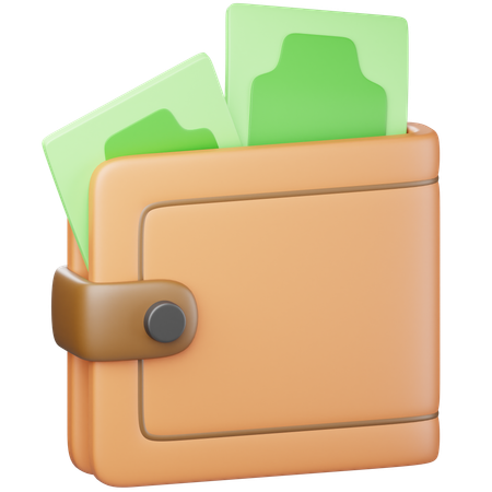 Wallet  3D Icon