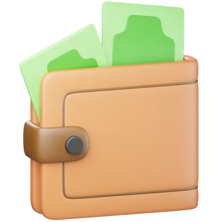 Wallet  3D Icon