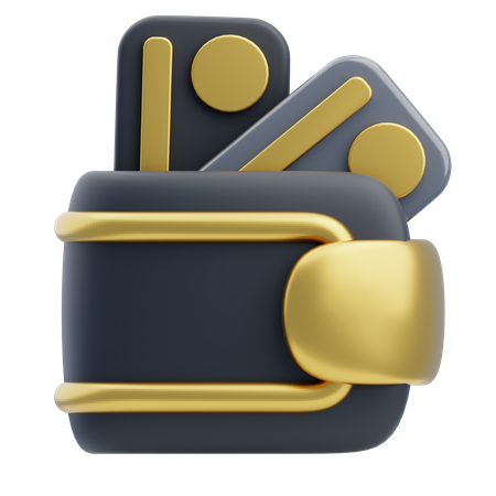 Wallet  3D Icon