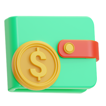 Wallet  3D Icon