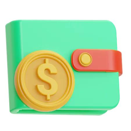 Wallet  3D Icon