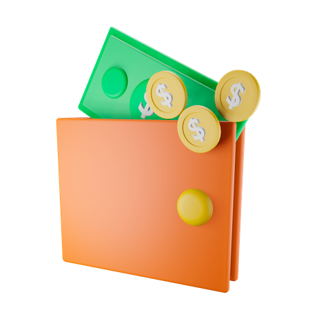 Wallet  3D Icon