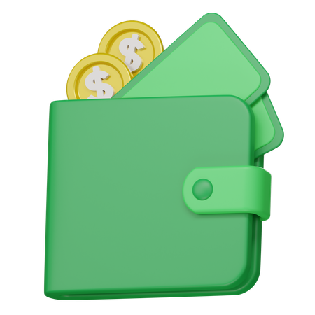 Wallet  3D Icon