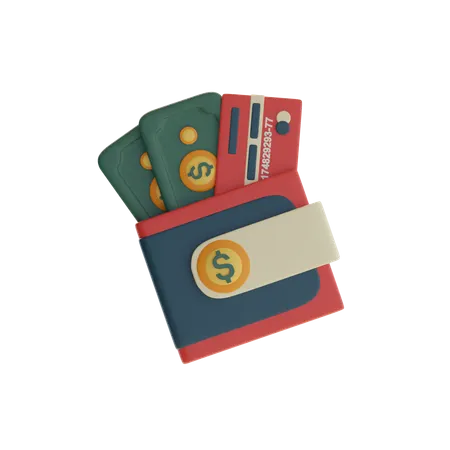 Wallet  3D Icon