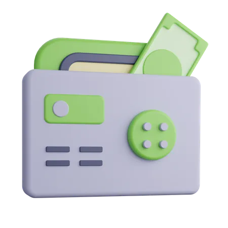 Wallet  3D Icon