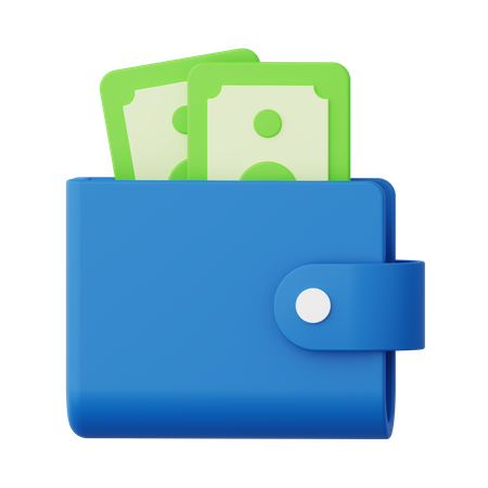 Wallet  3D Icon