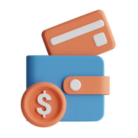 Wallet  3D Icon