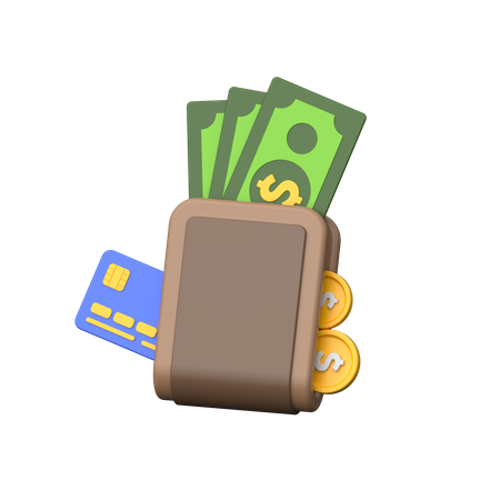 Wallet  3D Icon