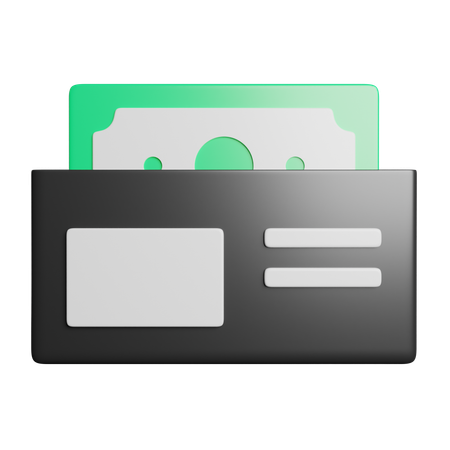 Wallet  3D Icon