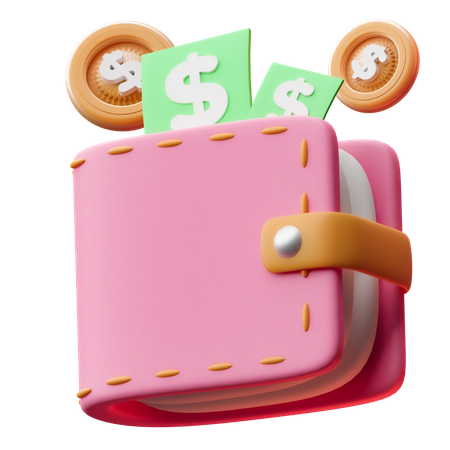 Wallet  3D Icon