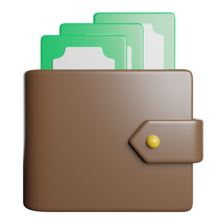 Wallet  3D Icon