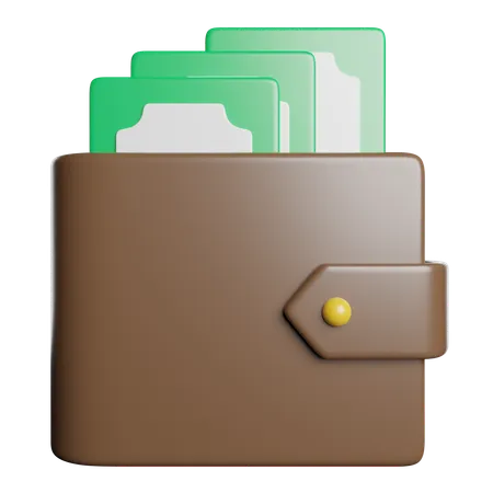 Wallet  3D Icon