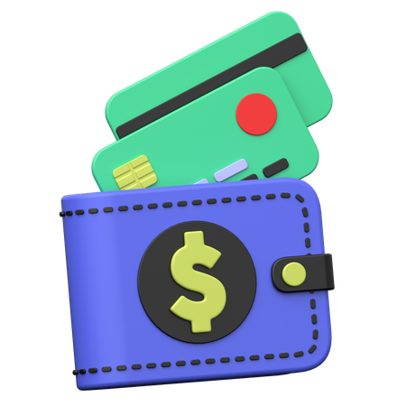 Wallet  3D Icon