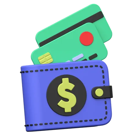 Wallet  3D Icon