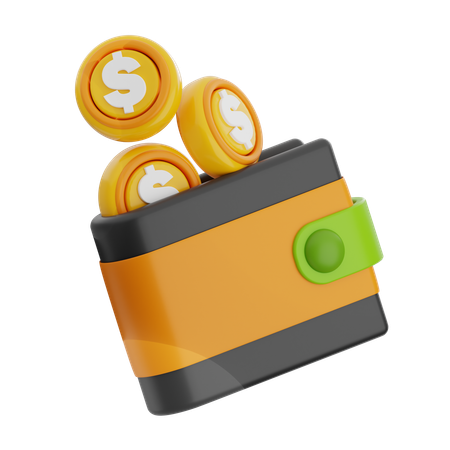 Wallet  3D Icon