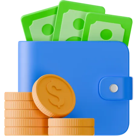 Wallet  3D Icon