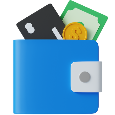 Wallet  3D Icon