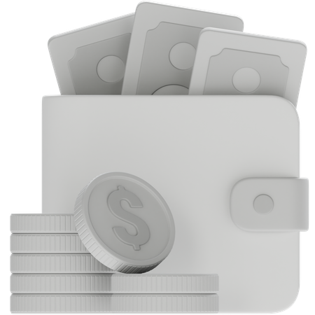 Wallet  3D Icon