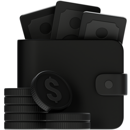 Wallet  3D Icon