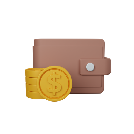 Wallet  3D Icon