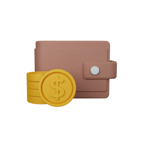 Wallet  3D Icon