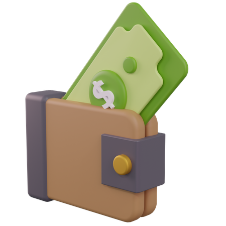 Wallet  3D Icon