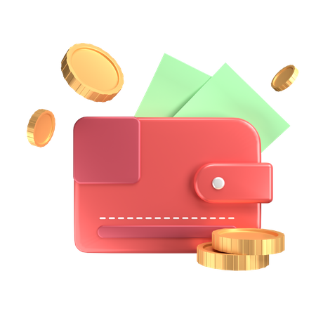 Wallet  3D Icon