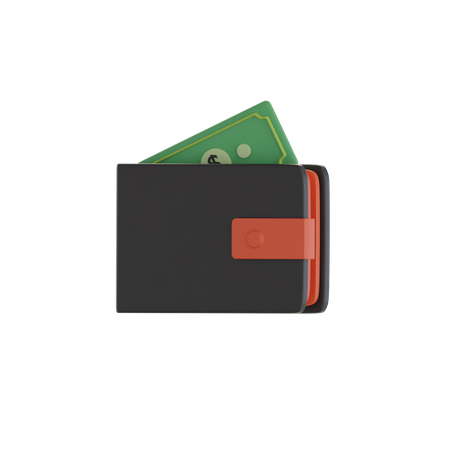 Wallet  3D Icon