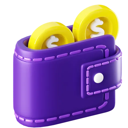 Wallet  3D Icon