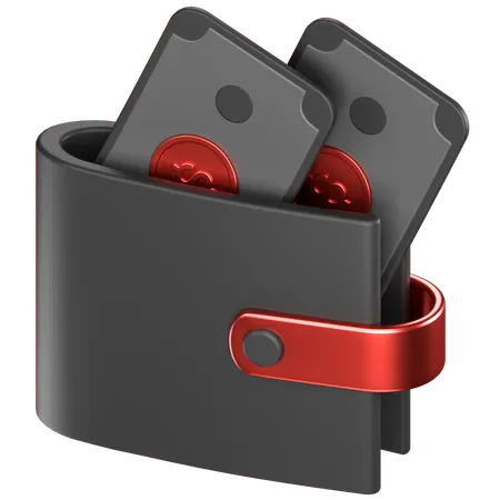 Wallet  3D Icon