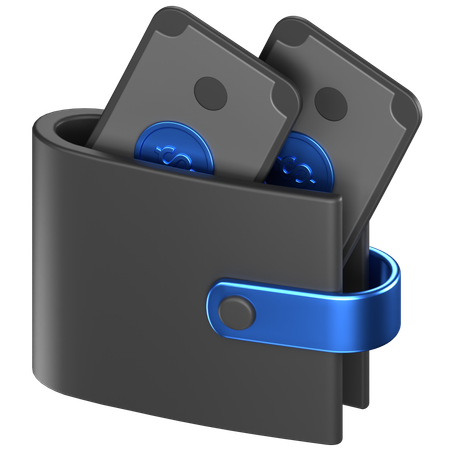 Wallet  3D Icon