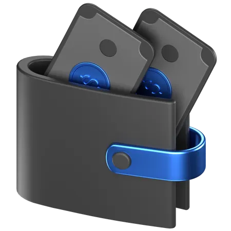 Wallet  3D Icon