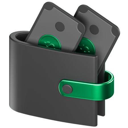Wallet  3D Icon