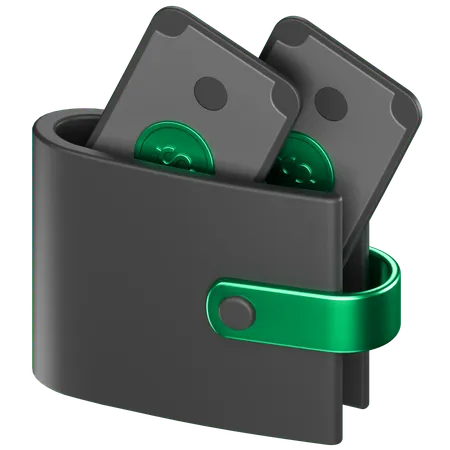 Wallet  3D Icon