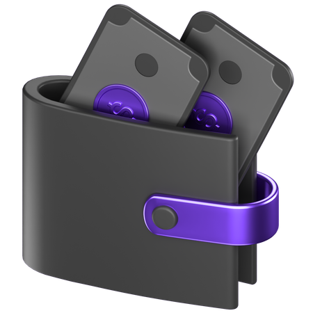 Wallet  3D Icon