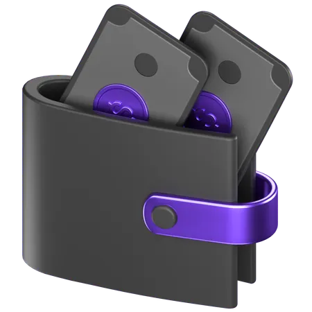 Wallet  3D Icon