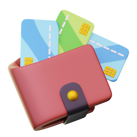Wallet  3D Icon