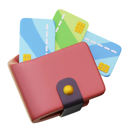 Wallet  3D Icon
