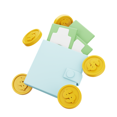 Wallet  3D Icon