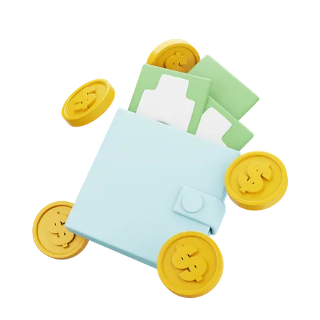 Wallet  3D Icon