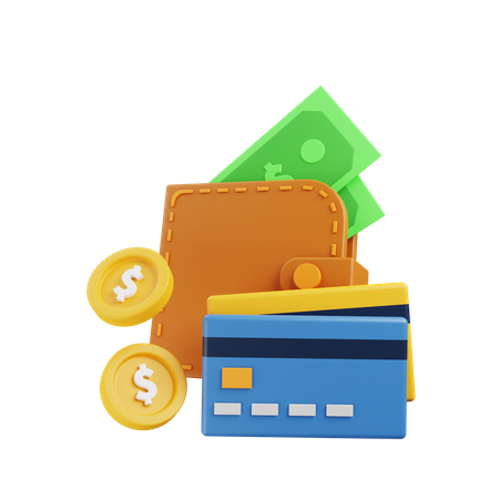 Wallet  3D Icon